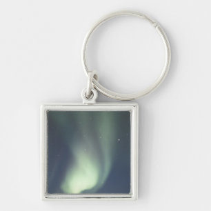 NA, Canada, Manitoba, Churchill Northern lights, Key Ring