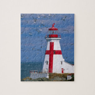 NA, Canada, New Brunswick, Campobello Island. 8 Jigsaw Puzzle