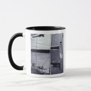 NA, Canada, Nova Scotia, Digby. Fishing boats; Mug