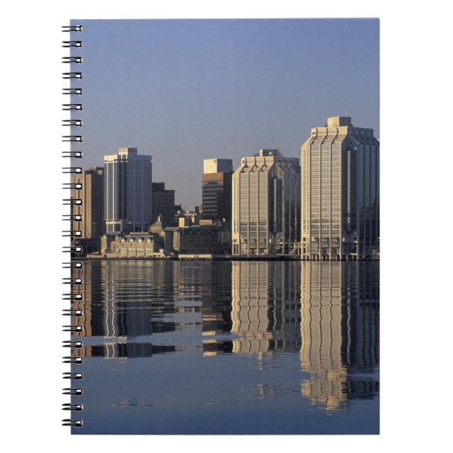NA, Canada, Nova Scotia, Halifax. Halifax Spiral Notebook (Front)