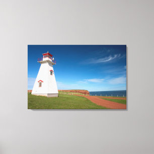 NA, Canada, Prince Edward Island. Cape Tryon Canvas Print
