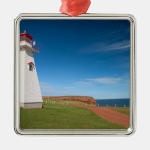 NA, Canada, Prince Edward Island. Cape Tryon Metal Tree Decoration