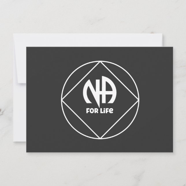 NA For Life Holiday Card (Front)