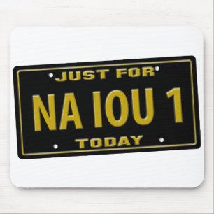 NA IOU 1 MOUSE PAD
