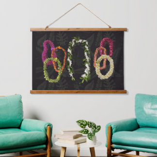 Na Lei O' Hawaii Hanging Tapestry