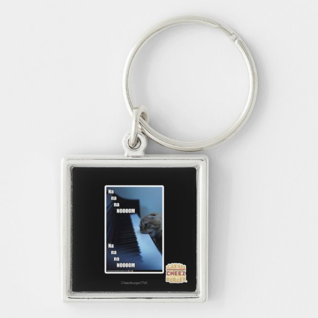 Na na na nooom key ring (Front)
