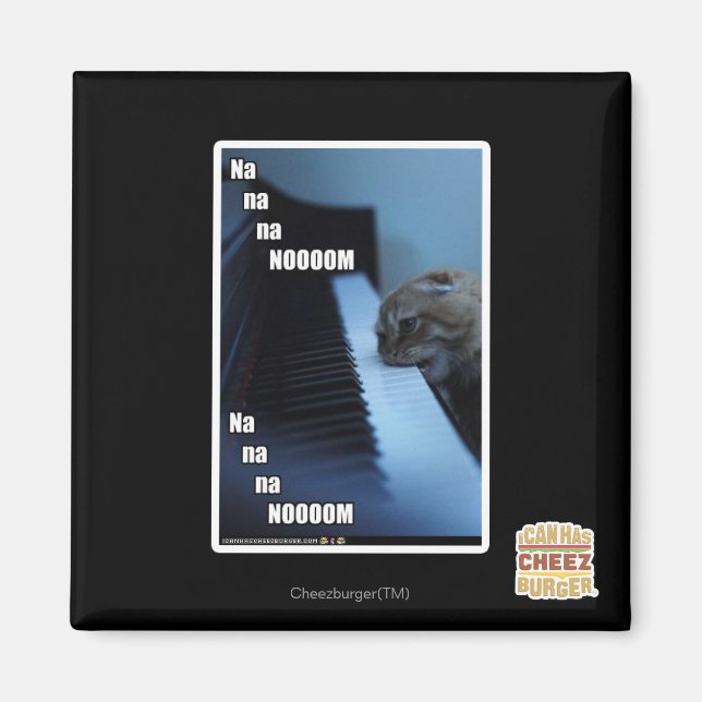 Na na na nooom magnet (Front)