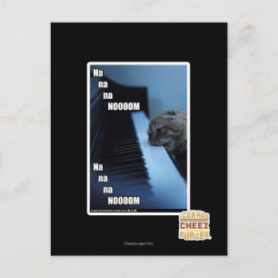 Na na na nooom postcard