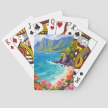 Na Pali Coast Kauai Hawaii Coastline Painting