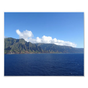 Na Pali Coast Kauai Hawaii Pacific Ocean Photo Print