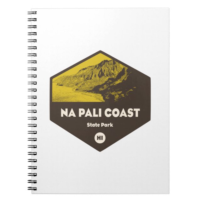 Nā Pali Coast State Park Hawaii Notebook (Front)