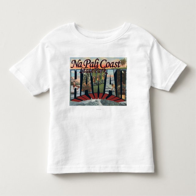 Na Pali Coast State Park, Hawaii Toddler T-Shirt (Front)