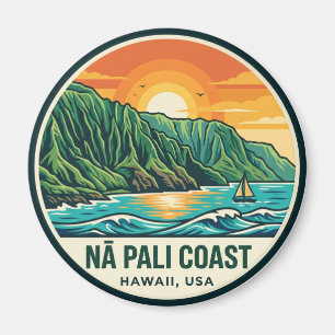 Nā Pali Coast State Wilderness Park USA Magnet