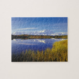 NA, USA, Alaska, Denali NP Mt. McKinley in Jigsaw Puzzle