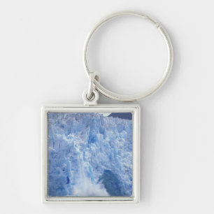 NA, USA, Alaska. Glacier crumbling into water Key Ring