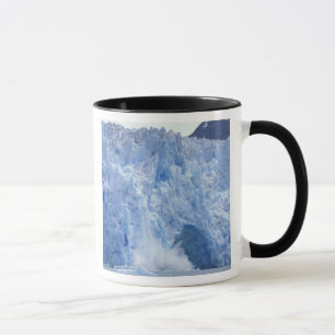 NA, USA, Alaska. Glacier crumbling into water Mug