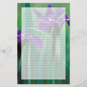 NA, USA, Alaska, Knight Island, Wild iris Stationery