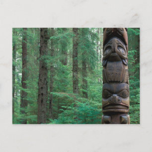 NA, USA, Alaska, Sitka, Sitka Totem Park, A Postcard