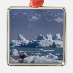 NA, USA, Alaska, St. Elias Range, Alsek River, Metal Tree Decoration