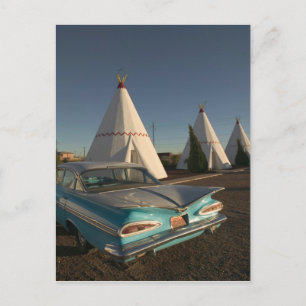 NA, USA, Arizona, Holbrook Route 66, Wigwam Postcard