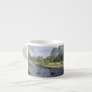 NA, USA, California, Yosemite NP, Valley view Espresso Cup
