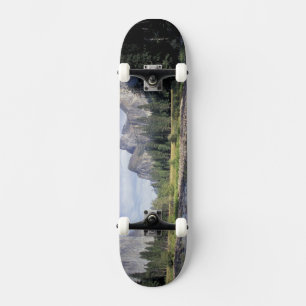 NA, USA, California, Yosemite NP, Valley view Skateboard