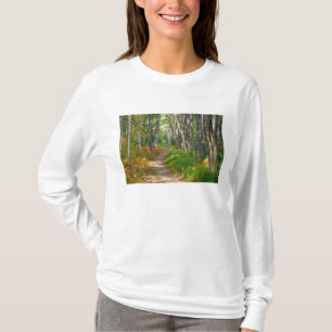 NA, USA, Maine. Jessup trail in Acadia National T-Shirt