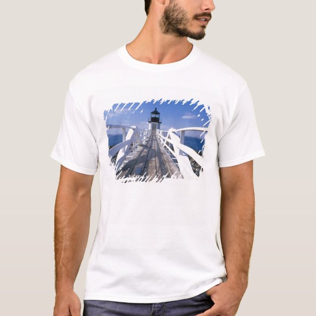 NA, USA, Maine, Port Clyde.  Marshall Point 2 T-Shirt (Front)