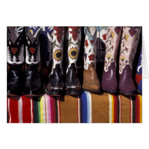NA, USA, New Mexico, Santa Fe. Cowboy boots