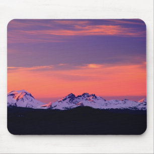 NA, USA, Oregon, The Three Sisters Mountains Mouse Pad