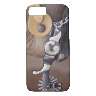 NA, USA, Texas, Lubbock Cowboy boot and spur Case-Mate iPhone Case