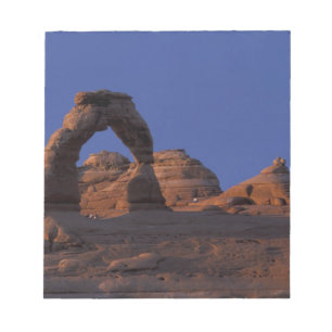 NA, USA, Utah, Arches National Park. Delicate Notepad