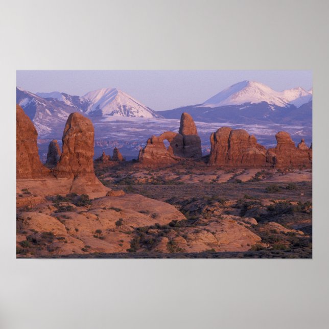 NA, USA, Utah, Arches National Park. Garden of Poster (Front)