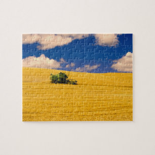NA, USA, Washington State, Palouse Region, Jigsaw Puzzle