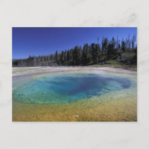 NA, USA, Wyoming, Yellowstone National Park. 2 Postcard