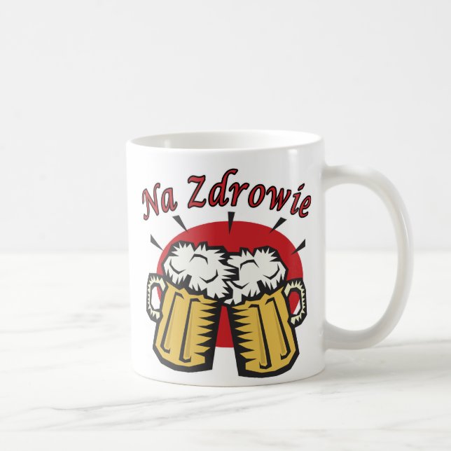 Na Zdrowie Toast With Beer Mugs (Right)