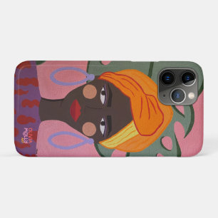 "Naaja" Colourful Phone Cover by Olivia Molly Art