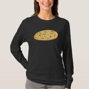 Naan Bread Garlic Naan India Pakistan Food Masala T-Shirt