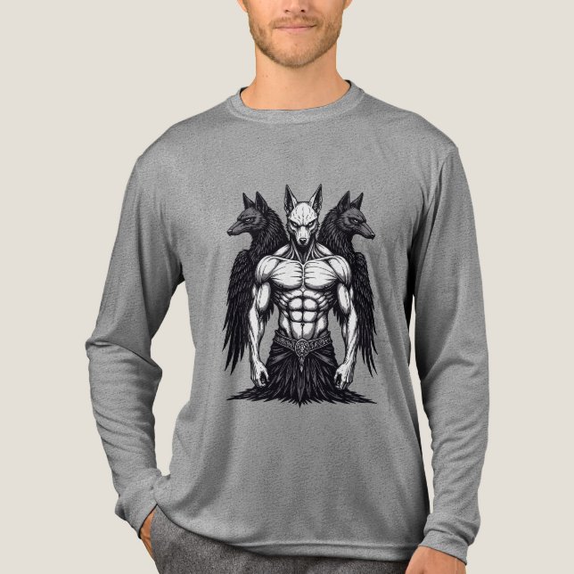 Naberius Three Heads, One Legend Tri-Blend Shirt (Front)