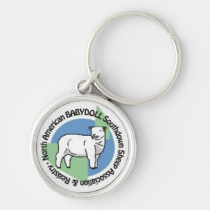 NABSSAR Babydoll Southdown keychain