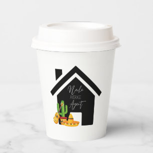 Nacho Average Agent Real Estate Paper Cups