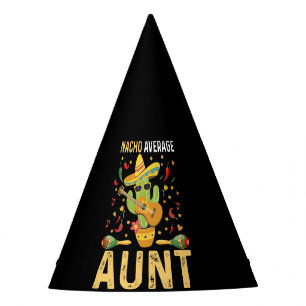 Nacho Average Aunt Humour Cinco De Mayo Auntie Party Hat