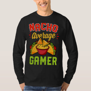 Nacho Average Gamer Cinco De Mayo Video Games Boys T-Shirt