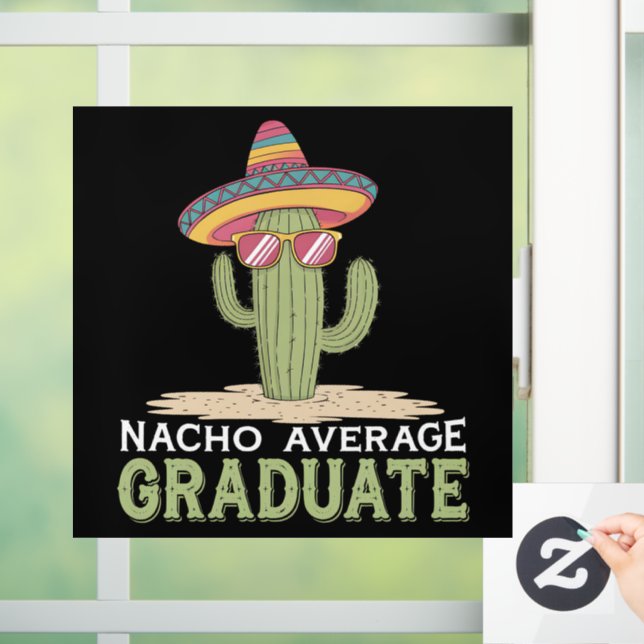 Nacho Average Graduate Cactus Graduation Mexican (Home)