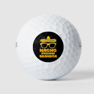 Nacho Average Grandma Cinco De Mayo Family Golf Balls