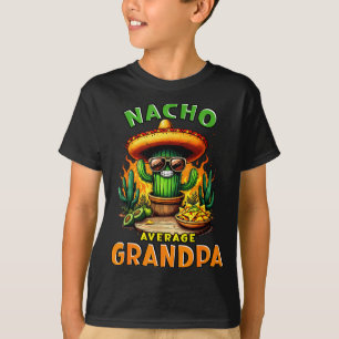 Nacho average grandpa abuelo cinco de mayo mexican T-Shirt