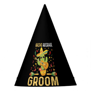 Nacho Average Groom Mexican Husband Cinco De Mayo  Party Hat