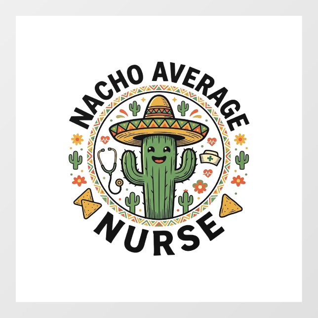 Nacho Average Nurse Cactus Fiesta Shirt Design_1 (Sheet)
