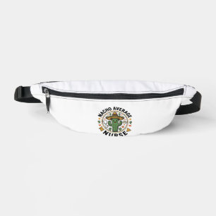 Nacho Average Nurse Cactus Fiesta Shirt Design_1 Bum Bags