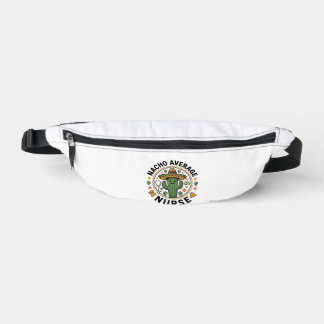 Nacho Average Nurse Cactus Fiesta Shirt Design_1 Bum Bags